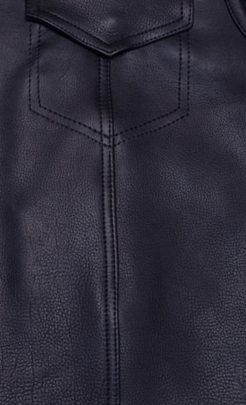 LEATHERSONS Chaleco de Cuero SOA para Hombre